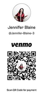 Jennifer Blaines Venmo QR code