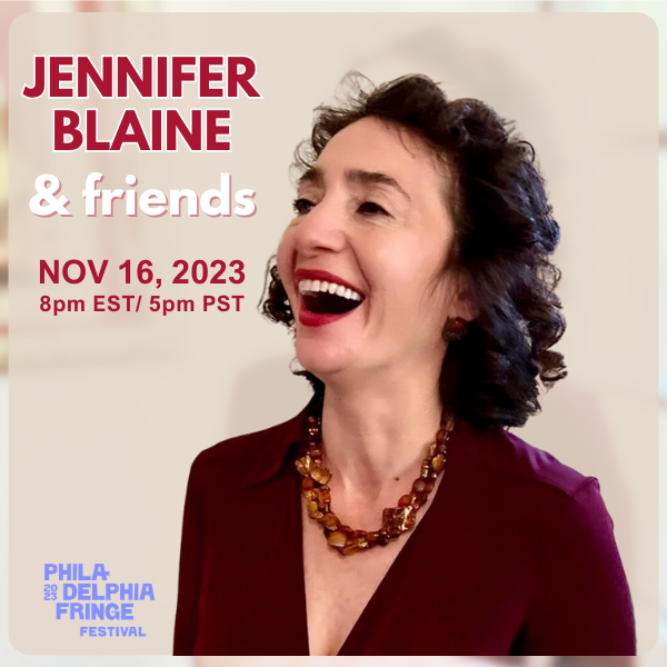 Jennifer Blaine and Friends watch Party event Nov 2023