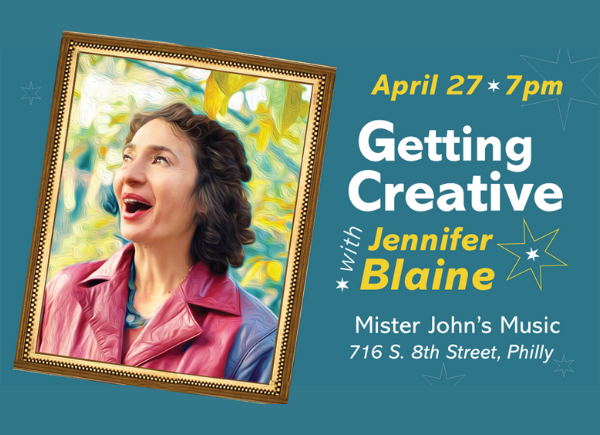 Getting creative with Jennifer Blaine live event