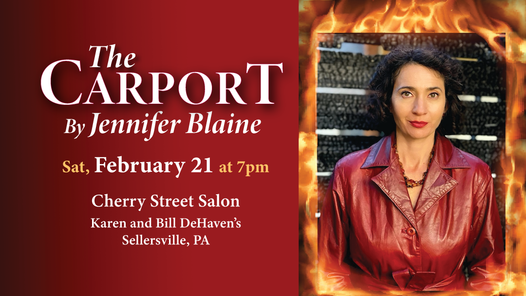 The carport by Jennifer Blaine comedy show February 21, 2026